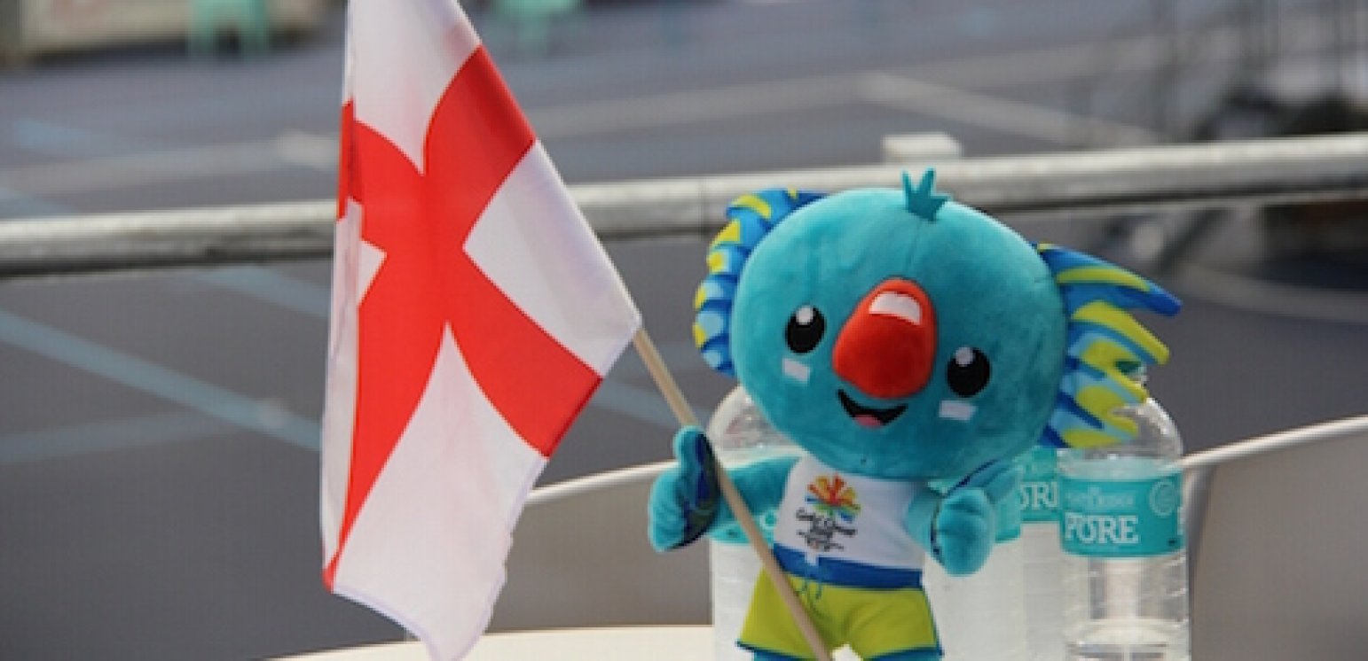 Team England warms up for GC2018 in Brisbane