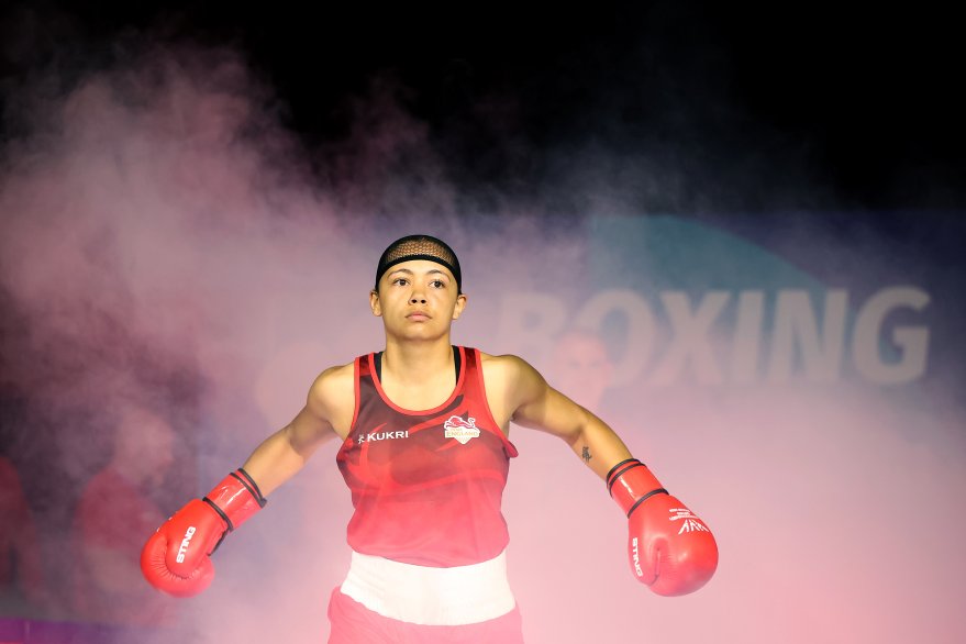 Lucy Kings-Wheatley does it her way in first Commonwealth Games