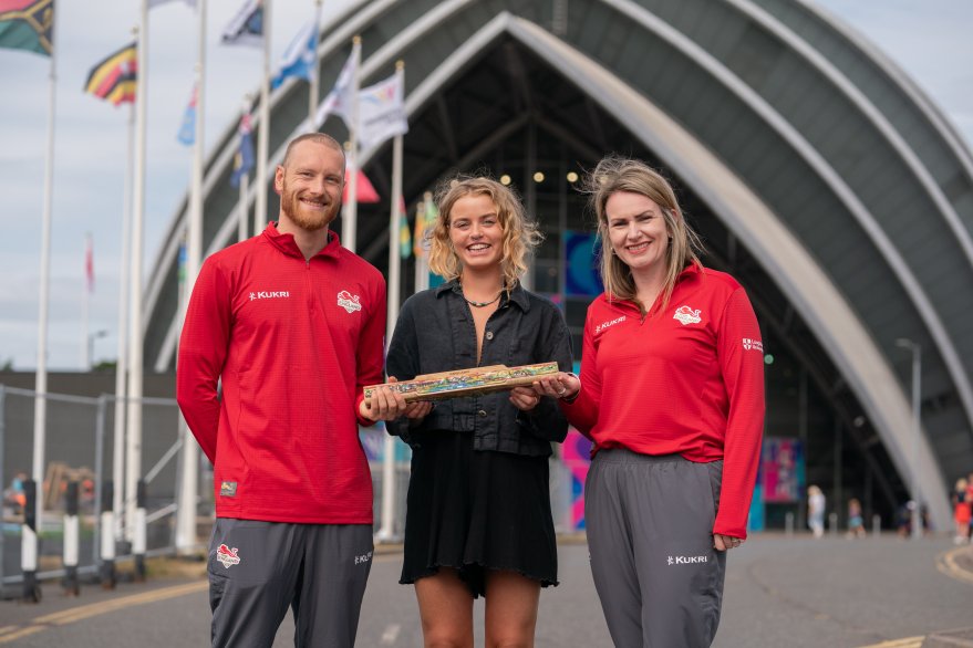 Steward speechless to see baton in Glasgow