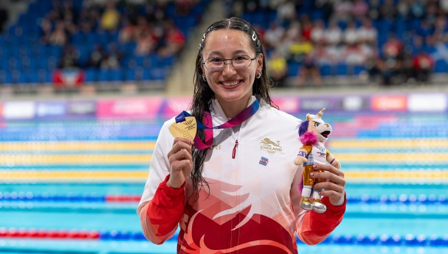 Tai makes it a hat-trick after battling injury to compete