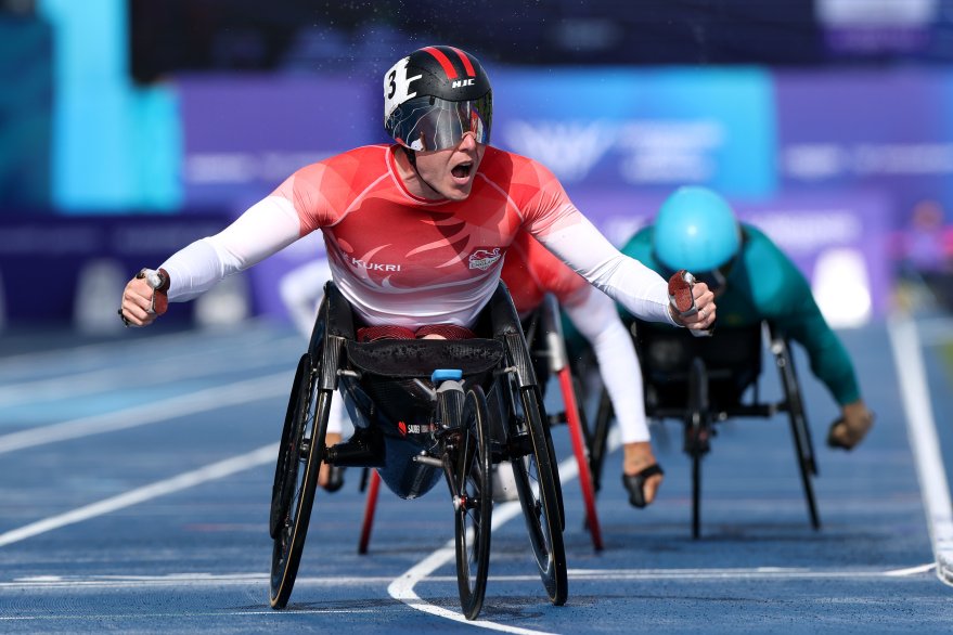 New dad Nathan Maguire powers to gold medal glory