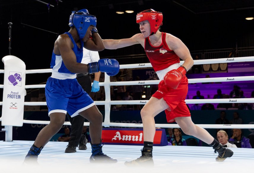 Lauren Mackie triumphs in opening bout