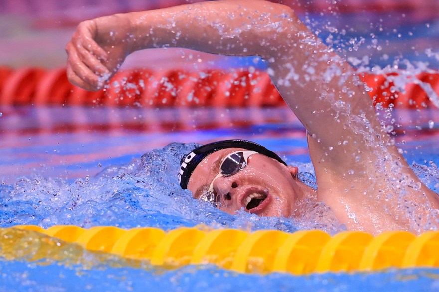 Toby Robinson joins Team England's Swimming team 