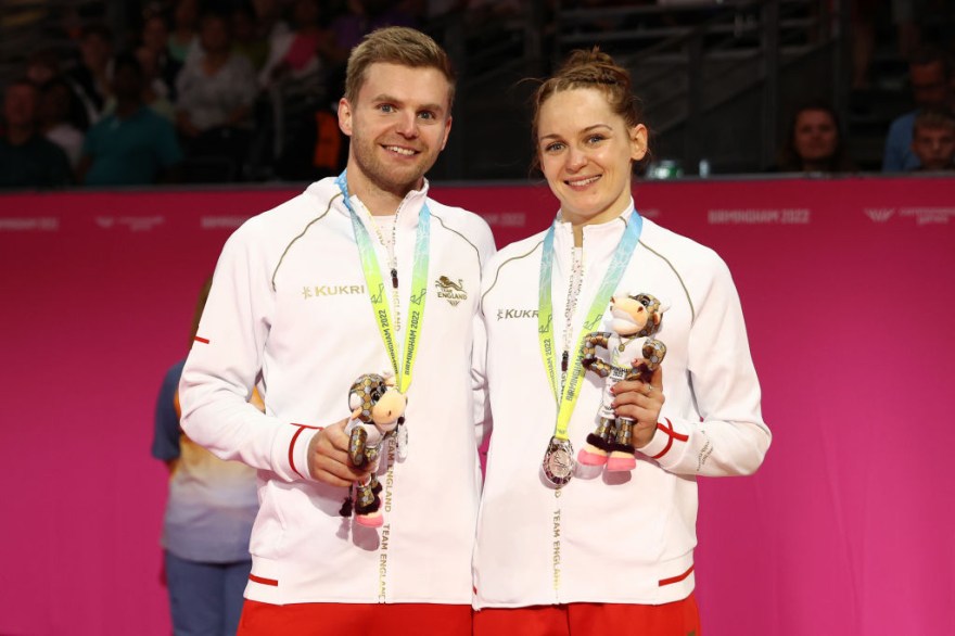 Badminton pairs take home silver medals