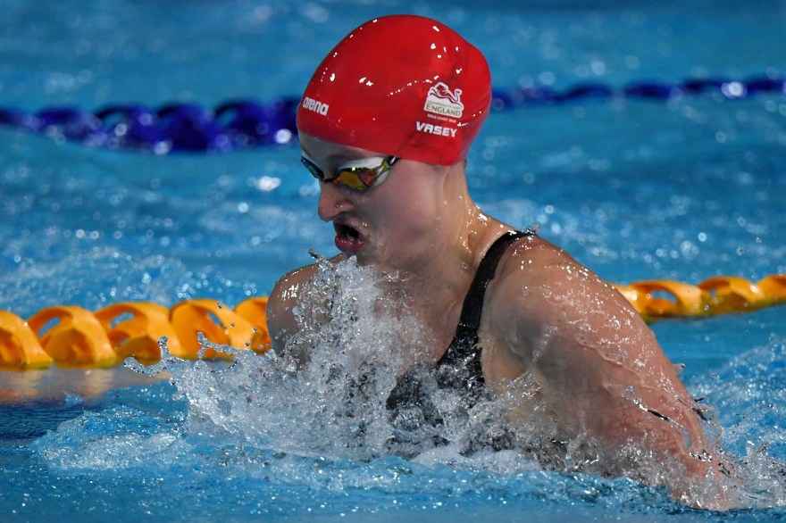 Vasey wins England’s first medal of the day