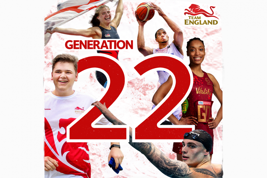 Team England launch Generation 22