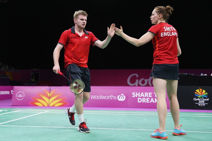 Lauren Smith and Marcus Ellis beaten in the mixed doubles semi-finals at the All England Badminton Championships