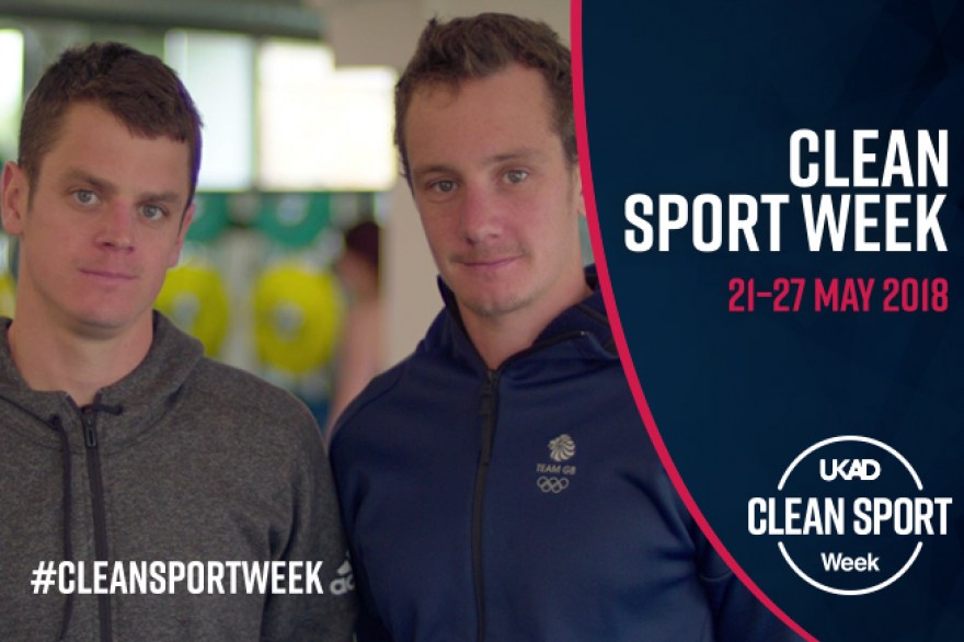 Team England sports stars support UK Anti-Doping’s Clean Sport Week 