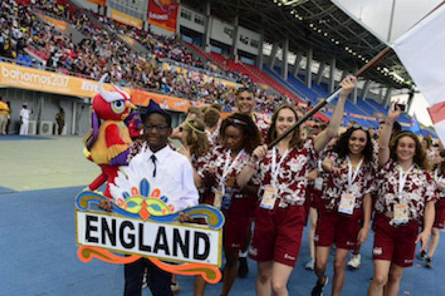 Team England dominate on day one of Commonwealth Youth Games