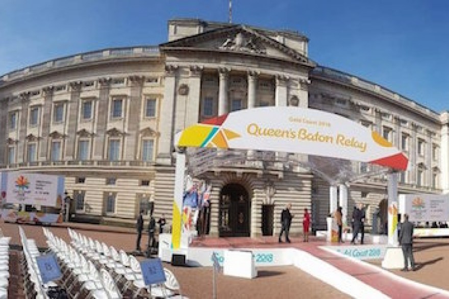 The Queen's Baton Relay launch on Commonwealth Day!