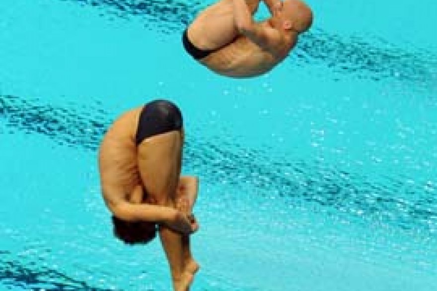 Diving: England pair drop short of medals