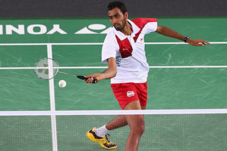 Rajiv upbeat in return from injury despite defeat at Yonex All England