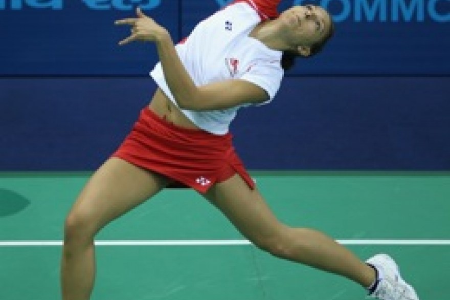 Badminton: Cann claims bronze for England